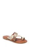 Caslonr Caslon Oskar Flat Slide Sandal In Putty Grey Multi Leather