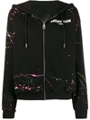 Philipp Plein Gothic Plein Logo Print Hoodie In Black