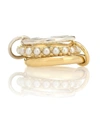 SPINELLI KILCOLLIN AKOYA 18KT GOLD RING WITH PEARLS,P00474448