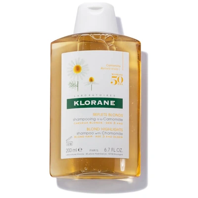 Klorane Camomile Shampoo For Blonde Hair 6.7oz