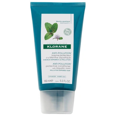 Klorane Protective Conditioner With Aquatic Mint, 5-oz. In Blue