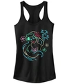 DISNEY DISNEY JUNIORS' PRINCESSES ARIEL LIGHTS IDEAL RACERBACK TANK TOP