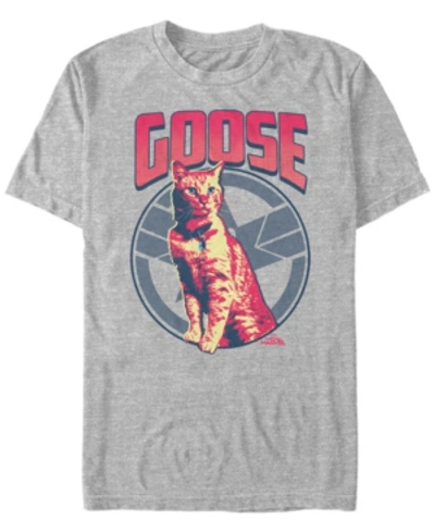 Marvel Men's Captain  Goose The Cat Short Sleeve T-shirt In Athletic H