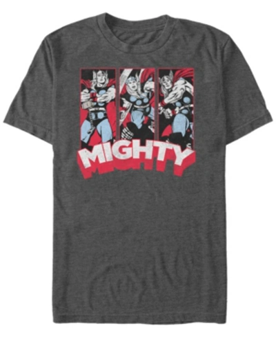 Marvel Men's Comic Collection The Mighty Thor Classic Short Sleeve T-shirt In Charcoal H