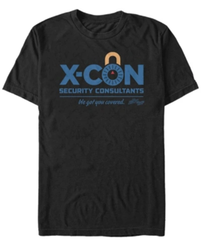 Marvel Men's Ant-man And The Wasp X-con Security Consultants Logo Short Sleeve T-shirt In Black