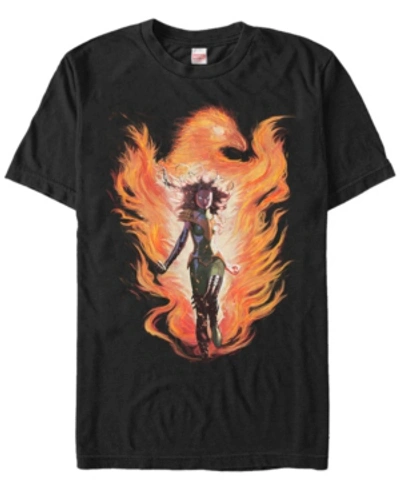 Marvel Men's Comic Collection Dark Phoenix Short Sleeve T-shirt In Black