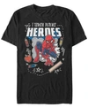 MARVEL MARVEL MEN'S SPIDER-MAN I TEACH FUTURE HEROES SHORT SLEEVE T-SHIRT