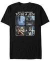 STAR WARS STAR WARS MEN'S CLASSIC WHY IT'S AWESOME TO BE A JEDI SHORT SLEEVE T-SHIRT