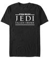 Star Wars Men's Jedi Fallen Order Logo Short Sleeve T-shirt In Black