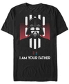 STAR WARS STAR WARS MEN'S CLASSIC DARTH VADER I AM YOUR FATHER SHORT SLEEVE T-SHIRT