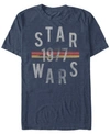 Star Wars Men's Classic Since 1977 Short Sleeve T-shirt In Navy Heather