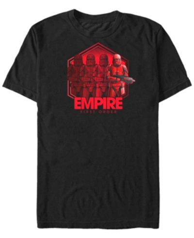 Star Wars Men's Rise Of Skywalker Empire Sith Troopers Short Sleeve T-shirt In Black