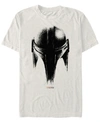 Star Wars Men's Mandalorian Helmet Sketch T-shirt In Natural