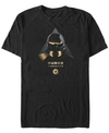 Star Wars Men's Jedi Fallen Order Gold-tone Purge Trooper T-shirt In Black