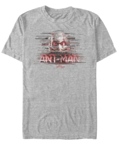Marvel Men's Ant-man And The Wasp Glitch, Short Sleeve T-shirt In Athletic H