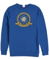 Marvel Men's Spider-man Homecoming Midtown School Of Science Logo, Crewneck Fleece In Royal