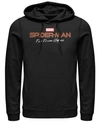 Marvel Men's Spider-man Far From Home, Pullover Hoodie In Black