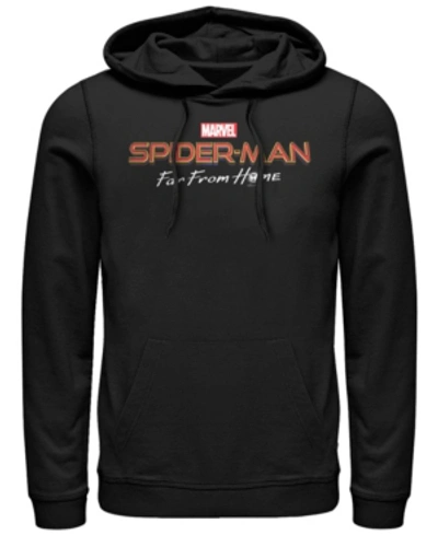Marvel Men's Spider-man Far From Home, Pullover Hoodie In Black
