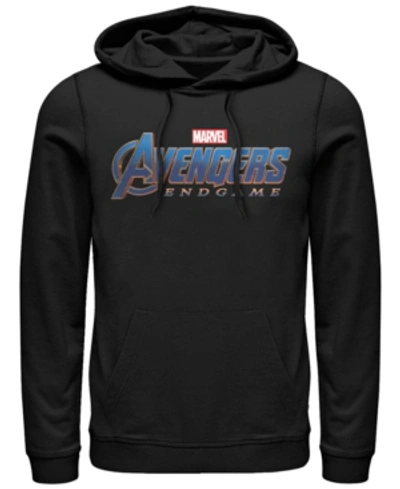 Marvel Men's Avengers Endgame Logo, Pullover Hoodie In Black