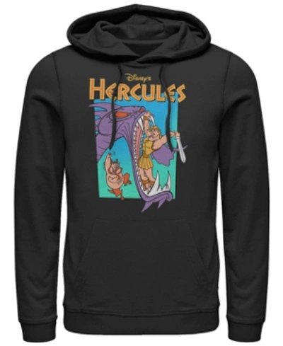 Disney Men's Hercules Hydra Slayer, Pullover Hoodie In Black