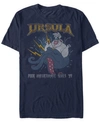 DISNEY DISNEY MEN'S LITTLE MERMAID URSULA QUOTE PORTRAIT, SHORT SLEEVE T-SHIRT