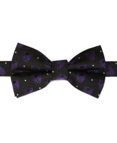 Marvel Black Panther Dot Boy's Bow Tie In Purple