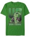 Marvel Men's  Hulk Smash 21st Birthday Short Sleeve T-shirt In Emerald