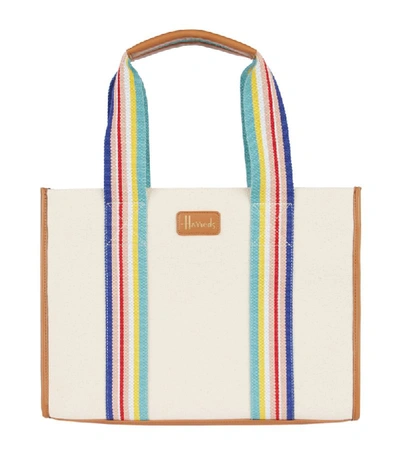 Harrods Dulwich Stripe Shoulder Bag