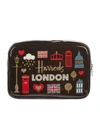 HARRODS GLITTER LONDON COSMETIC BAG,15099346