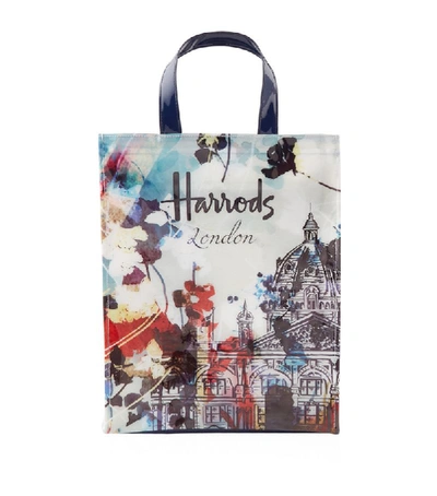 Harrods Medium Watercolour Shopper Bag