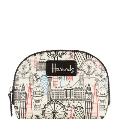 Harrods Balloons And Bicycles Cosmetic Bag