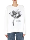 MM6 MAISON MARGIELA ROUND NECK SWEATSHIRT,11381641