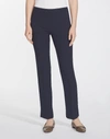 LAFAYETTE 148 PLUS-SIZE FINESSE CREPE FRONT ZIP ANKLE LENGTH PANT