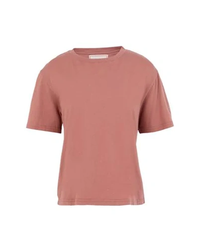 Jeanerica T-shirts In Pastel Pink
