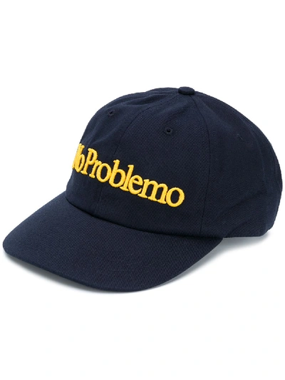 Aries No Problemo Embroidery Baseball Hat In Blue
