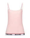 Moschino Tank Top In Pink