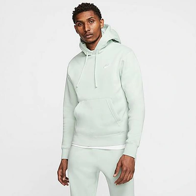 Nike Men's Sportswear Club Fleece Embroidered Hoodie In Green