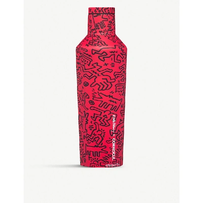 Corkcicle Keith Haring X  Street Art Stainless Steel Canteen 475ml