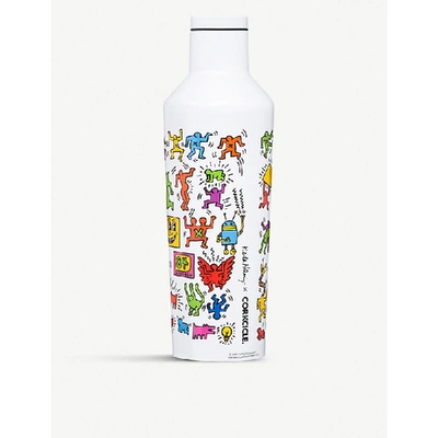 Corkcicle Keith Haring X  Pop Party Stainless-steel Canteen 475ml