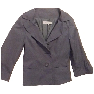 Pre-owned Gerard Darel Grey Cotton Jacket