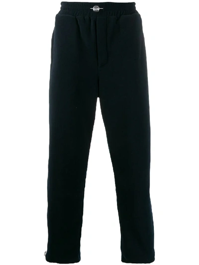 The Silted Company Drawstring Loose-fit Trousers In Blue