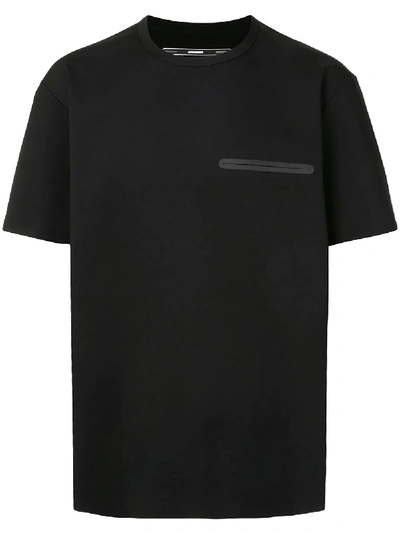 Attachment Welt-detail T-shirt In Black