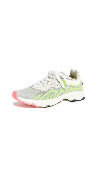 Acne Studios 防撕裂科技运动鞋 白色/黄色/黄色 In Trail Sneakers