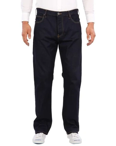 Emporio Armani Jeans In Blue