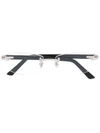 Cartier Rectangular-frame Glasses In Black