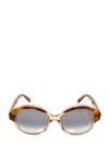 Celine Sunglasses In Bh Light Havana Transparent