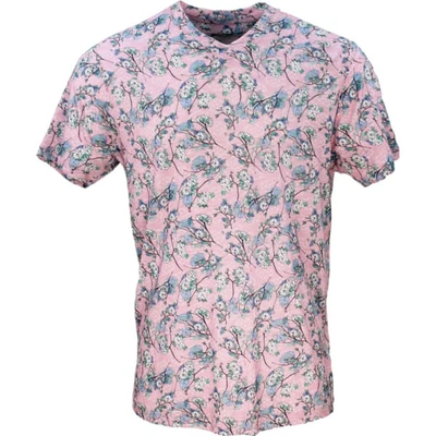 Lords Of Harlech Maze Blossom Canvas Pink