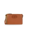 Valentino Garavani Garavani Vsling Leather Crossbody Pouch In Nude