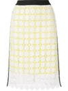 KARL LAGERFELD KARL LACE SKIRT