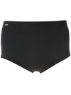Amir Slama Plain Boxer Swimming Trunks In Black